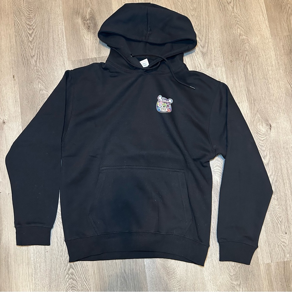 NWOT OWNYC Bear Logo Black Hoodie Size M